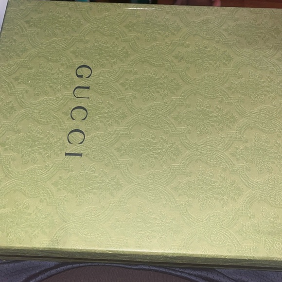 Gucci platform slide size 39 size 8 women’s use tan brown and burgundy - Picture 2 of 16